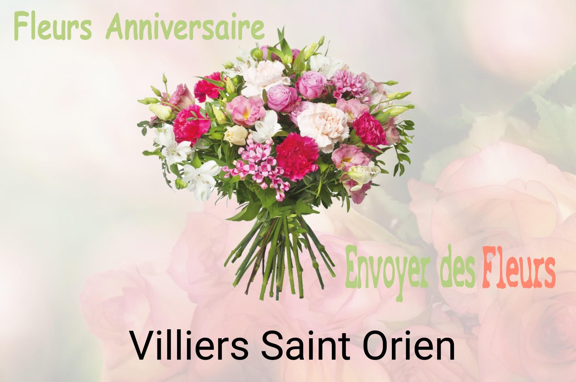 Bouquet de fleurs d’anniversaire livré à Villiers-Saint-Orien